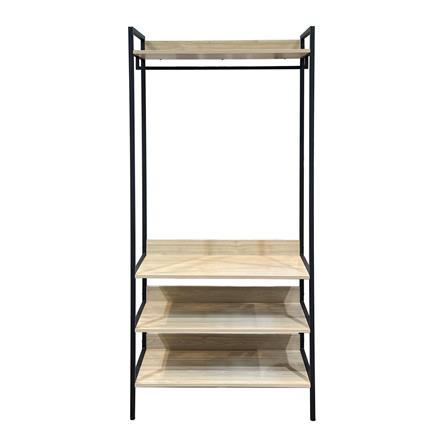 ตู้เสื้อผ้าบานโล่ง FURDINI PORTER 84 ซม. สี NATURAL_1