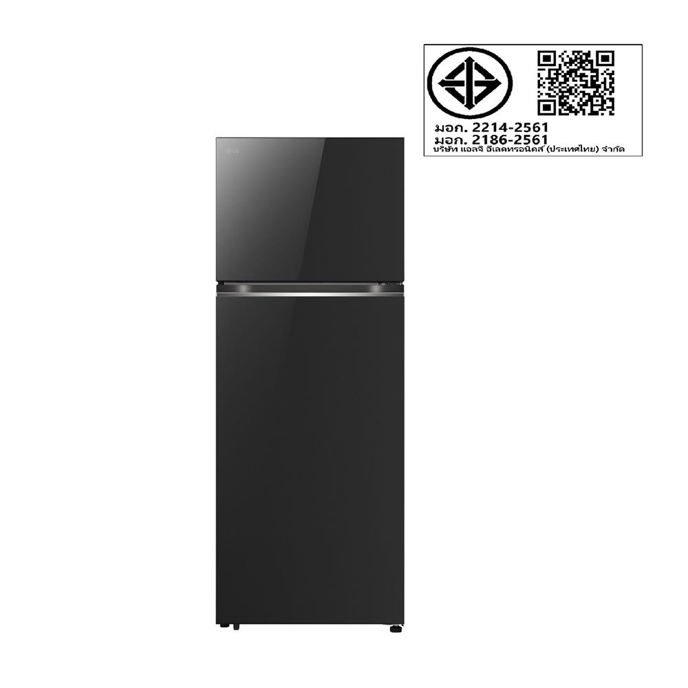 ตู้เย็น 2 ประตู LG GN-B452PGFQ.ABMPLMT 16.3 คิว กระจกดำ อินเวอร์เตอร์