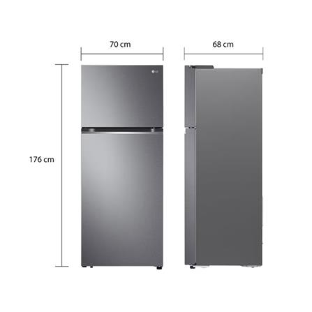 ตู้เย็น 2 ประตู LG GN-D382PQMB.ADSPLMT 14 คิว สีเทา อินเวอร์เตอร์_8