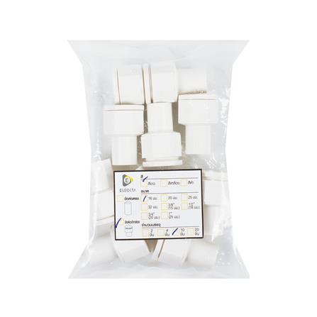 ข้อต่อเข้ากล่อง ELECKTA 16 มม. สีขาว แพ็ก 10 ชิ้น_2