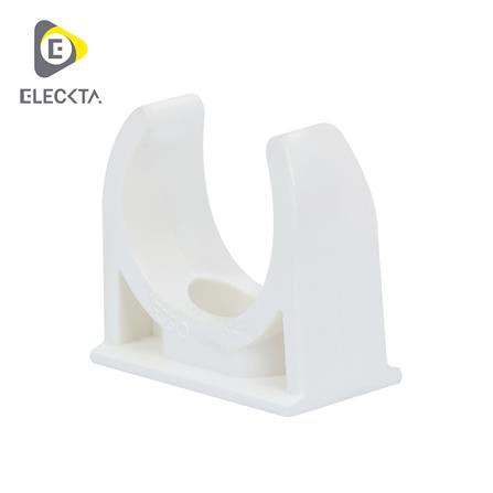 คลิปก้ามปู ELECKTA 25 มม. สีขาว แพ็ก 4 ชิ้น_0