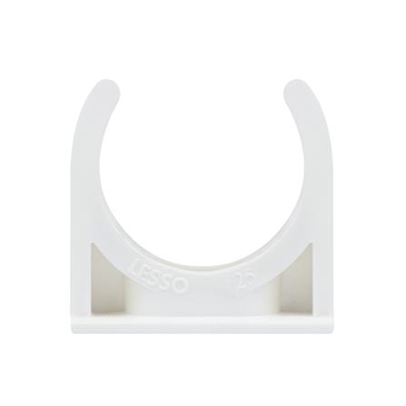 คลิปก้ามปู ELECKTA 25 มม. สีขาว แพ็ก 4 ชิ้น_1