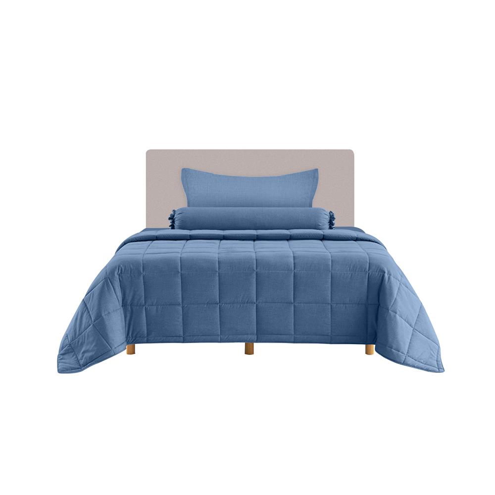 ชุดผ้าปูที่นอน 3.5 ฟุต 4 ชิ้น LOTUS ATTITUDE ELEMENTS สี BLUE MOON