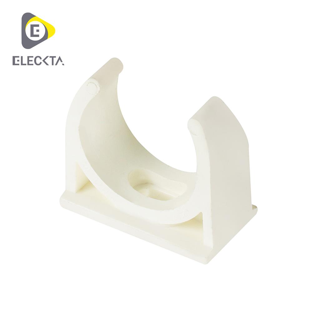 คลิปก้ามปู ELECKTA 32 มม. สีขาว แพ็ก 4 ชิ้น