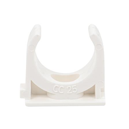 คลิปก้ามปู ELECKTA 25 มม. สีขาว แพ็ก 10 ชิ้น_1
