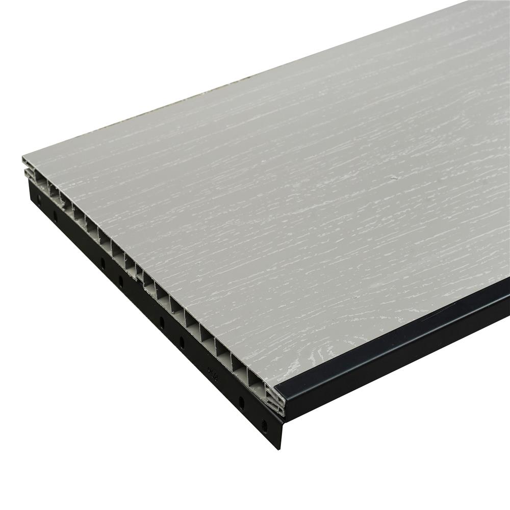 แผ่นชั้นเสริม ตู้เก็บของกลางแจ้ง SPRING MA SHU สีเทา (2 ชิ้น)