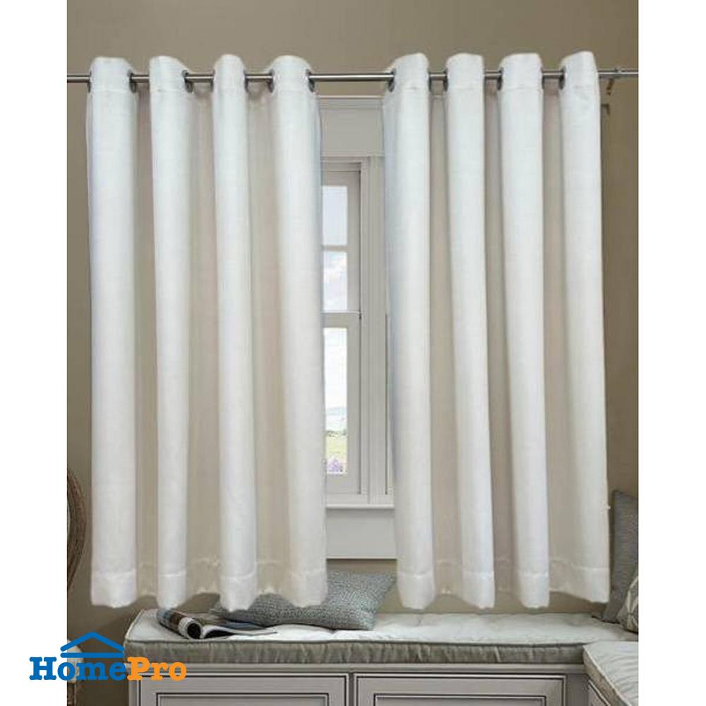 ผ้าม่าน EYELET HOME LIVING STYLE RAFFY UV 150X160 ซม. สีครีม