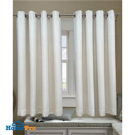 ผ้าม่าน EYELET HOME LIVING STYLE RAFFY UV 150X160 ซม. สีครีม_3