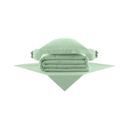 ชุดผ้าปูที่นอน 3.5 ฟุต 4 ชิ้น LOTUS ATTITUDE ELEMENTS สี JADE_2