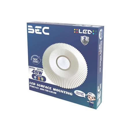 ไฟเพดาน LED BEC PERCY-81 48 วัตต์ DAYLIGHT/COOL WHITE/WARM WHITE 19 นิ้ว_3