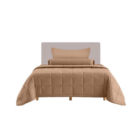 ชุดผ้าปูที่นอน 3.5 ฟุต 4 ชิ้น LOTUS ATTITUDE ELEMENTS สี ALMOND_1