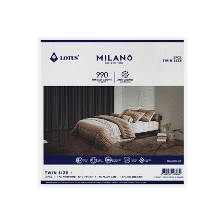 ชุดผ้าปูที่นอน 3.5 ฟุต (ชุด 3 ชิ้น) LOTUS MILANO 03(S24)_6