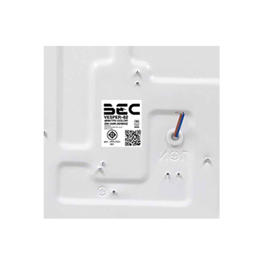 ไฟเพดาน LED BEC VESPER-82 19 นิ้ว 48 วัตต์ DAYLIGHT/COOL WHITE/WARM WHITE สีขาว