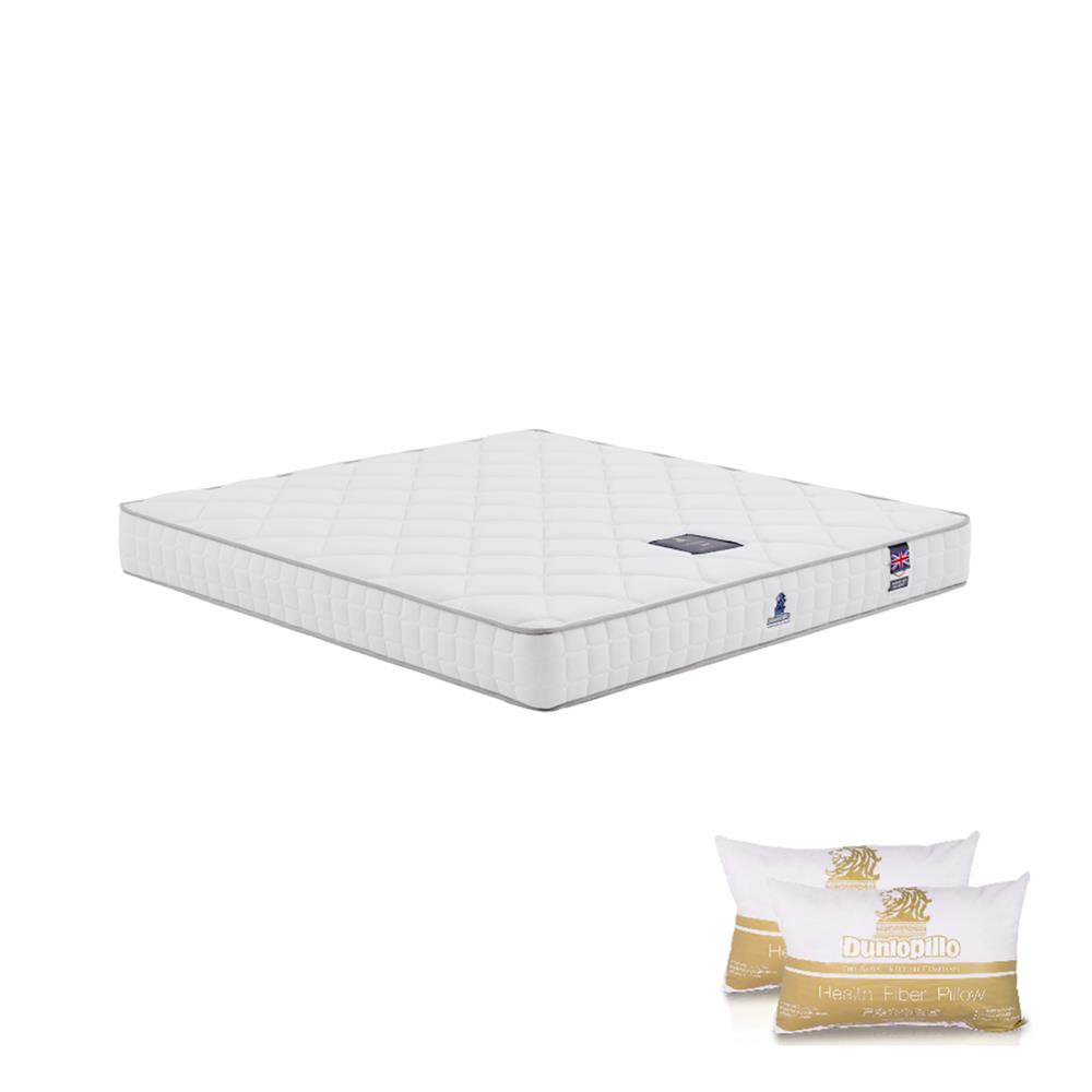 ที่นอน 5 ฟุต DUNLOPILLO SERENE พร้อมหมอนหนุน 2 ชิ้น