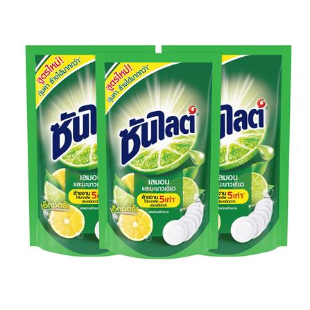 น้ำยาล้างจาน SUNLIGHT 500 มล. LEMONGREEN LIME (แพ็ก 3 ชิ้น)_0