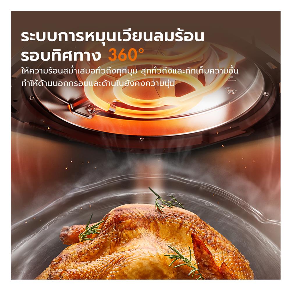 หม้อทอด GAABOR AF-35M02A 4 ลิตร สีดำ