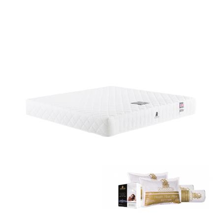 ที่นอน 6 ฟุต DUNLOPILLO MALTON พร้อมชุดเครื่องนอน 5 ชิ้น