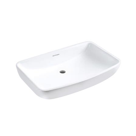 อ่างล้างหน้าวางบนเคาน์เตอร์ ESTHER ECW-02-210-11 สีขาว_0