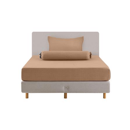 ชุดผ้าปูที่นอน 3.5 ฟุต 3 ชิ้น LOTUS ATTITUDE ELEMENTS สี ALMOND_1