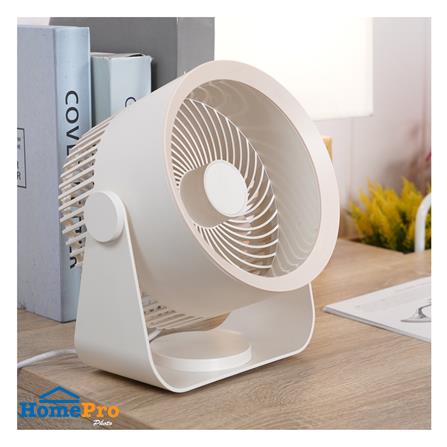 พัดลมพกพา 4 นิ้ว MUXIANG M55 สีครีม_5