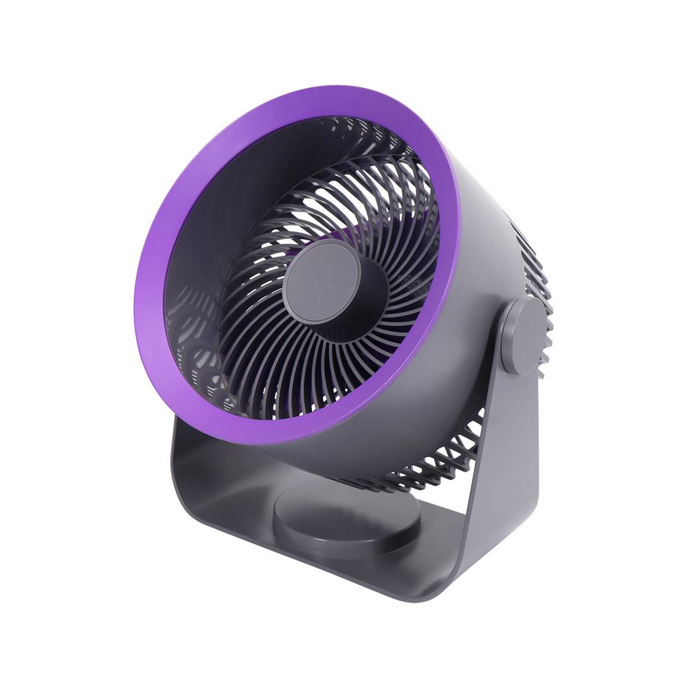 พัดลมพกพา 4 นิ้ว MUXIANG M55 สีเทา