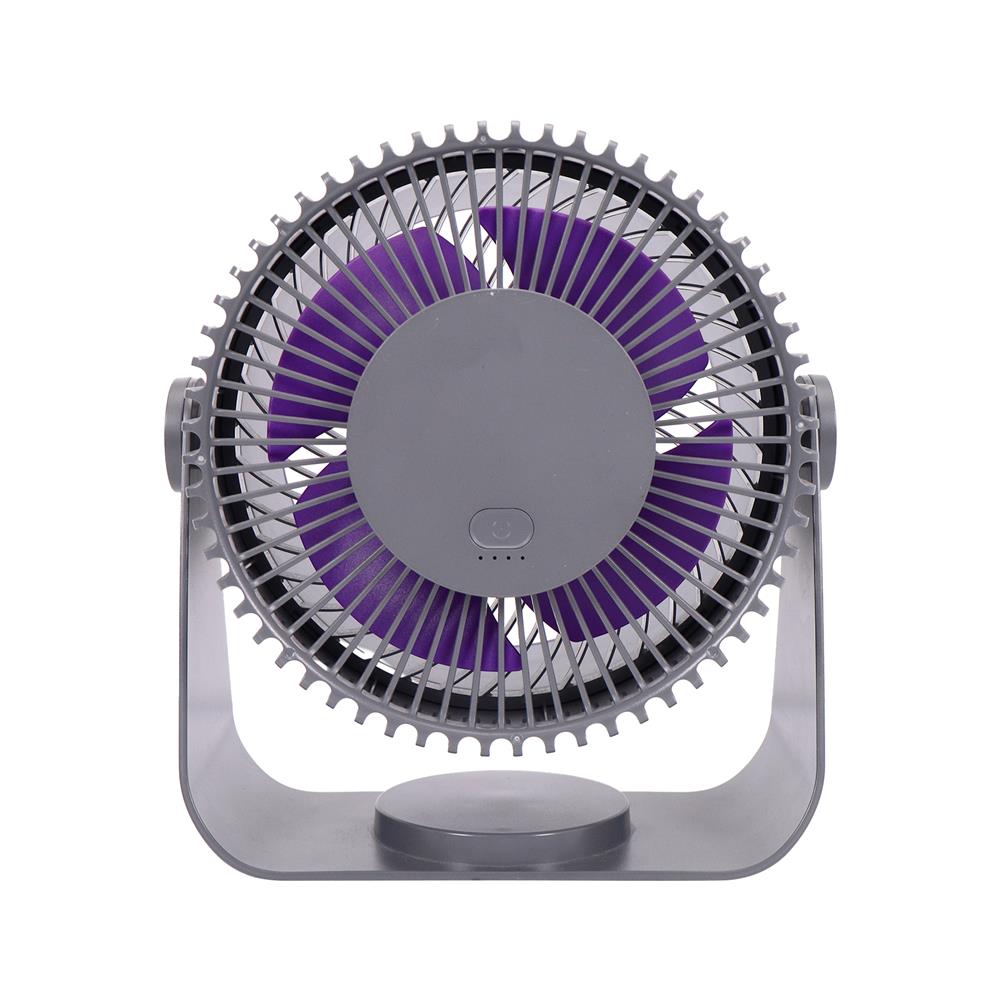 พัดลมพกพา 4 นิ้ว MUXIANG M55 สีเทา