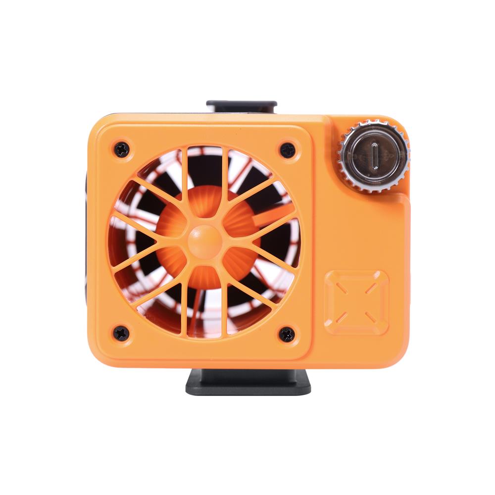 พัดลมพกพา 2.5 นิ้ว MUXIANG M62 สีส้ม