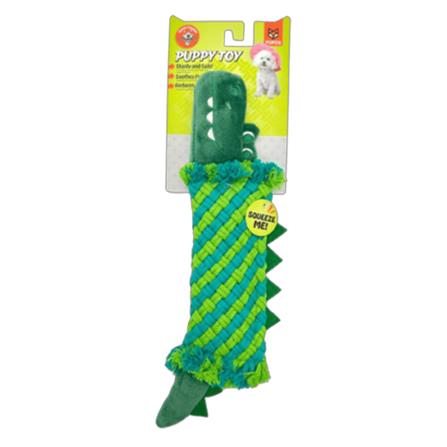 ของเล่นสุนัข FOFOS ROPE PUPPY CROCODILE สีเขียว_0