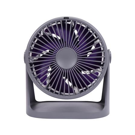 พัดลมพกพา 5 นิ้ว MUXIANG M75 สีเทา_2