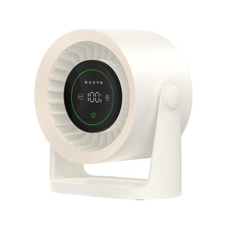 พัดลมพกพา 5 นิ้ว MUXIANG M75 สีครีม_1