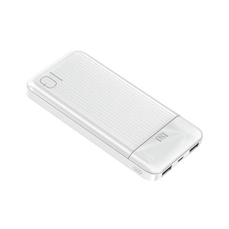 แบตเตอรี่สำรอง JNJ J-B873 10000 MAH สีขาว_0