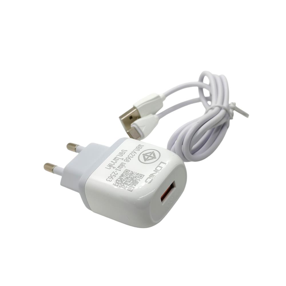 ชุดสายชาร์จ LDNIO A1209Q 18 วัตต์