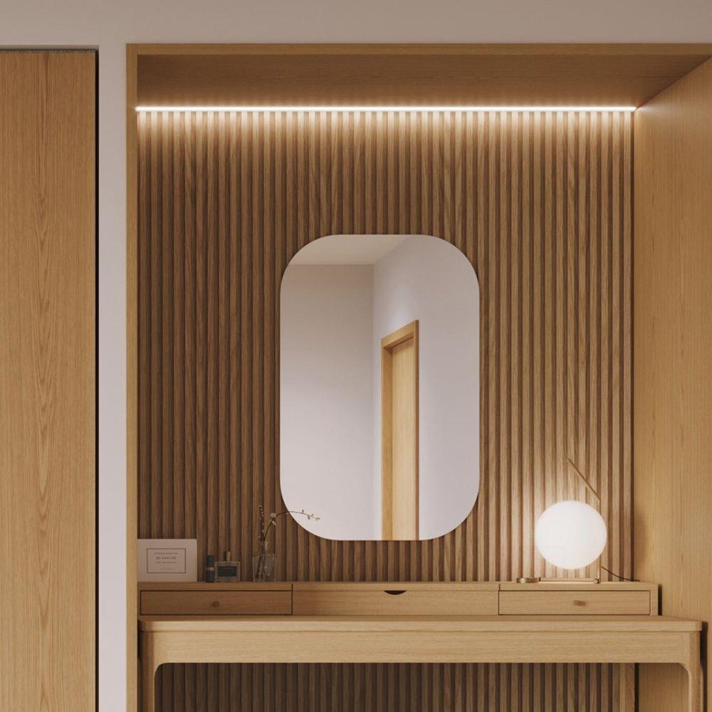 กระจกสำหรับตกแต่ง SB FURNITURE HAGI 19218227 สี MONACO OAK