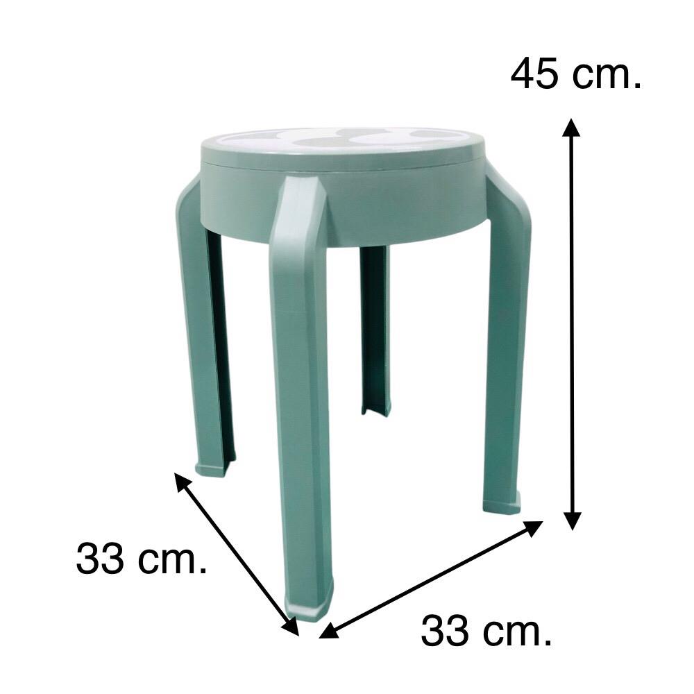 เก้าอี้พลาสติก SPRING RELAX&RESET CIRCULAR สีเขียวอ่อน