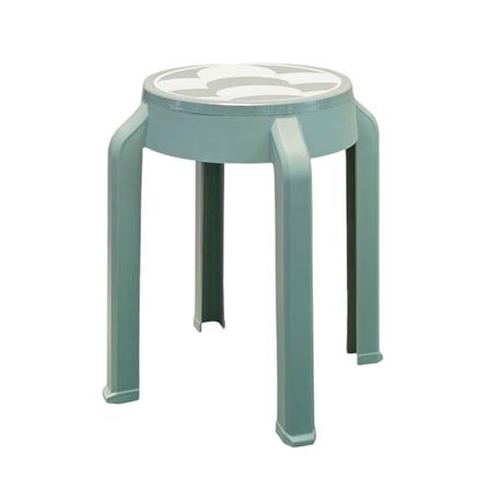 เก้าอี้พลาสติก SPRING RELAX&RESET CIRCULAR สีเขียวอ่อน_0