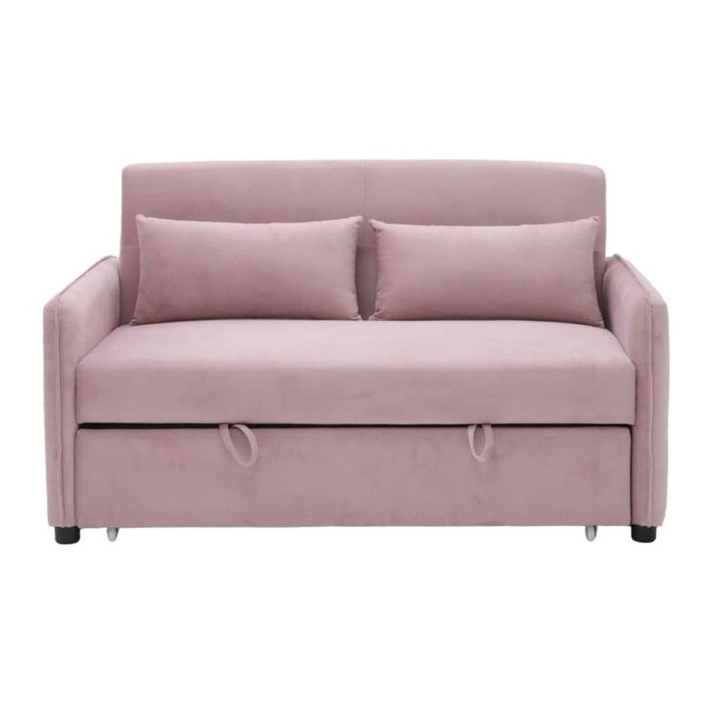 โซฟาเบด 2 ที่นั่ง SB FURNITURE BONDANIE 19234946 สีชมพู