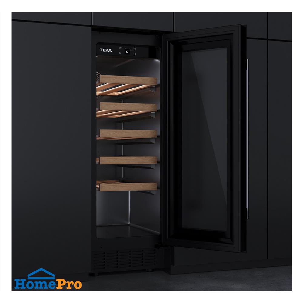 ตู้แช่ไวน์ TEKA RVU 10020 GBK 20 ขวด สีดำ
