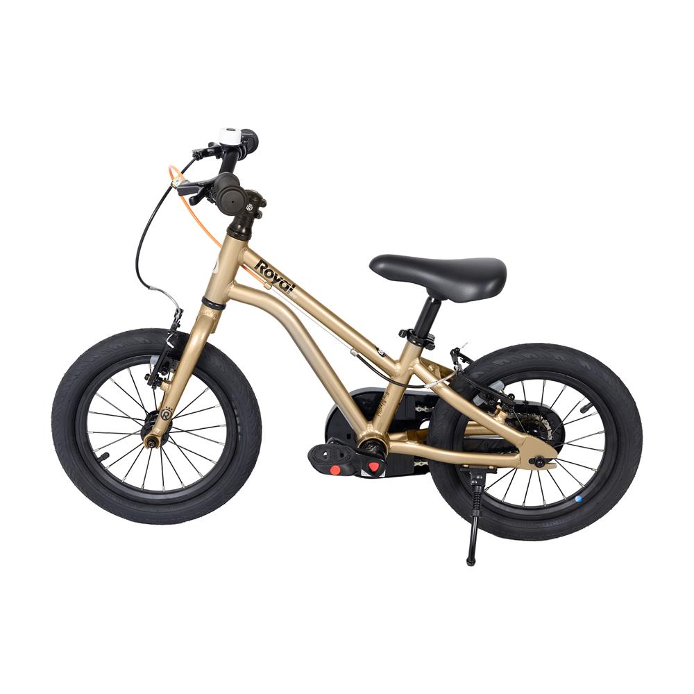 จักรยานเด็ก 14 นิ้ว ROYAL BABY EZ KABLE สีทอง