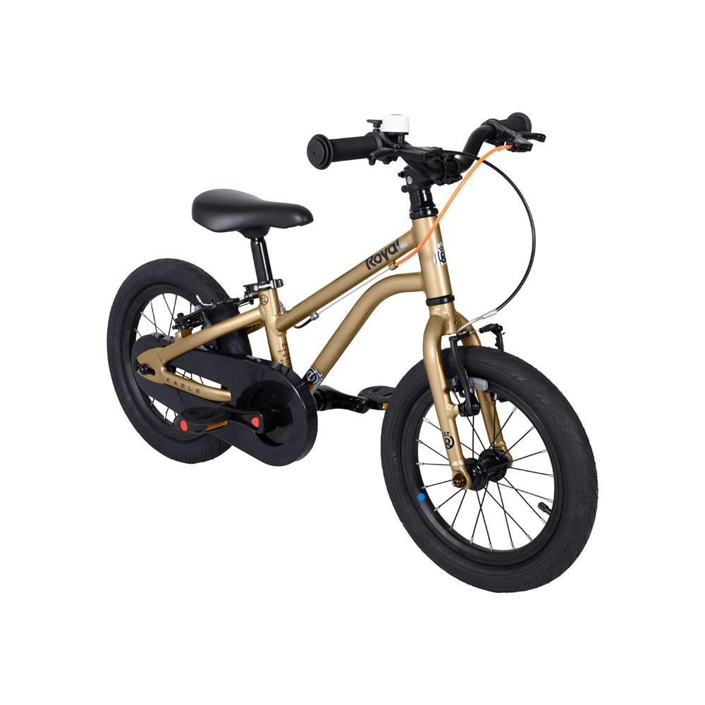 จักรยานเด็ก 14 นิ้ว ROYAL BABY EZ KABLE สีทอง