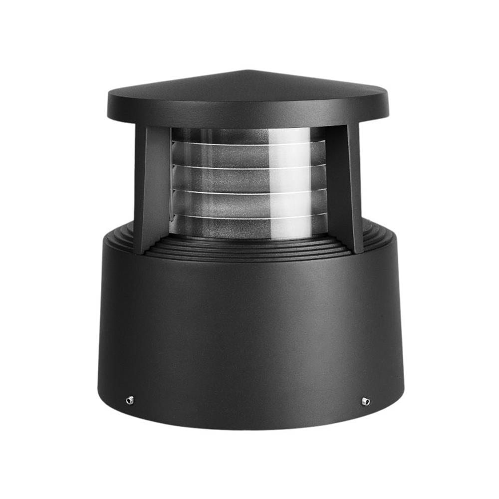 ไฟหัวเสา L&E 9P-00319 สีดำ