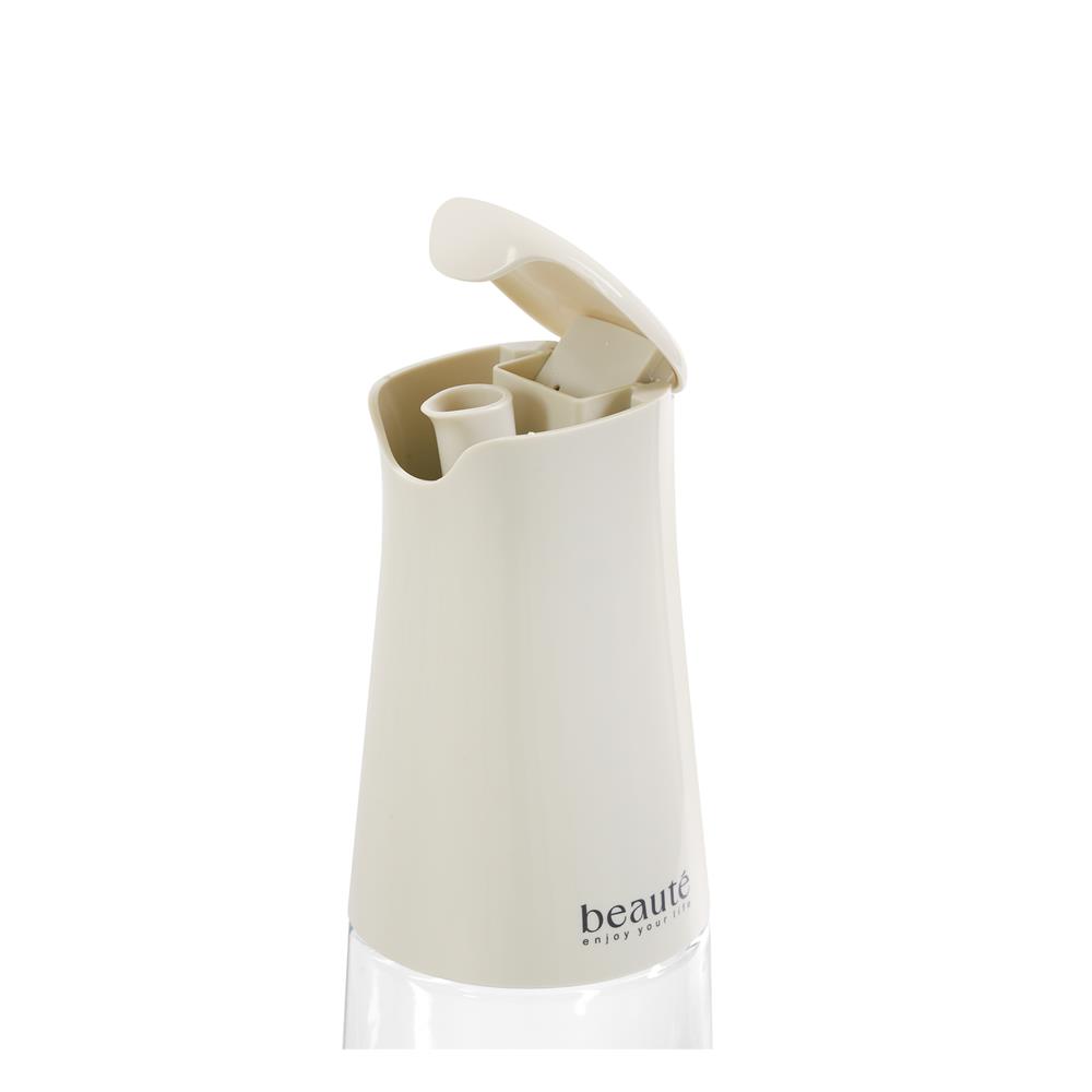 ขวดใส่น้ำมัน KECH BEAUTE 0.5 ลิตร สีเบจ