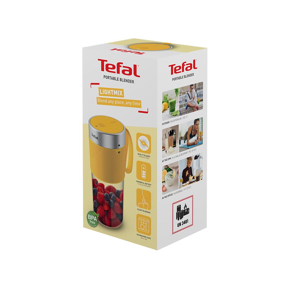 เครื่องปั่นน้ำผลไม้ TEFAL BL1C0230 300 มล. สีเหลือง