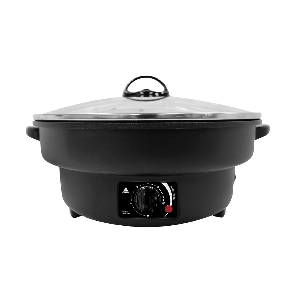 กระทะไฟฟ้า HANABISHI HGP-39 2.5 ลิตร สีดำ_0