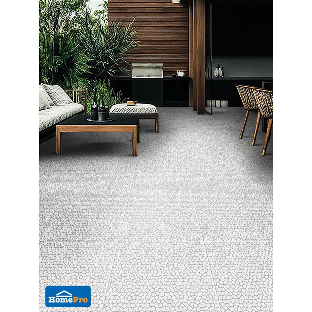 กระเบื้องพื้น 16x16 นิ้ว DURAGRES เวนเทค เทาอ่อน A 0.96 ตร.ม.