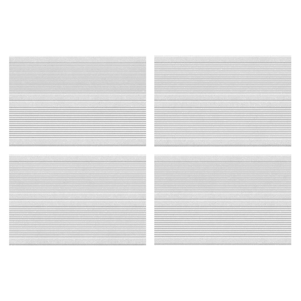 กระเบื้องผนัง 30x45ซม. DURAGRES เบวิส พาเนล เทา A 0.81 ตร.ม.