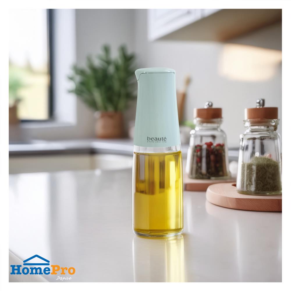 ขวดใส่น้ำมัน KECH BEAUTE 0.5 ลิตร สีเขียว