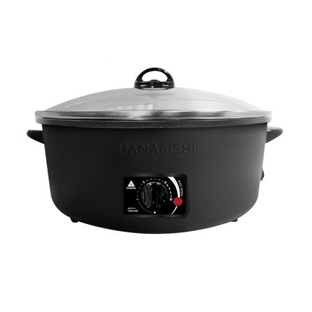กระทะไฟฟ้า HANABISHI HGP-10T 1.5 ลิตร สีดำ_0