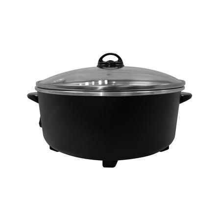 กระทะไฟฟ้า HANABISHI HGP-10T 1.5 ลิตร สีดำ_2