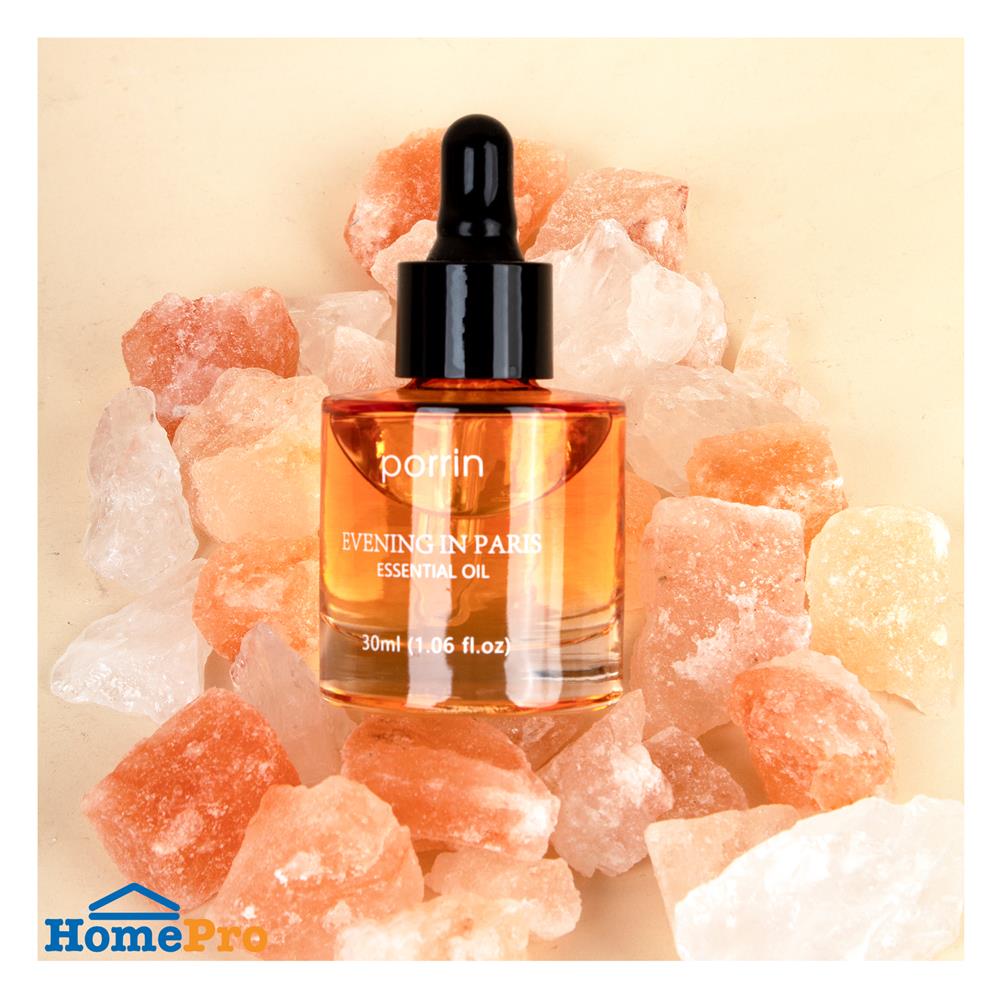 ชุดหินอโรม่าพร้อมน้ำหอม PORRIN 500 กรัม + 30 มล. EVENING IN PARIS