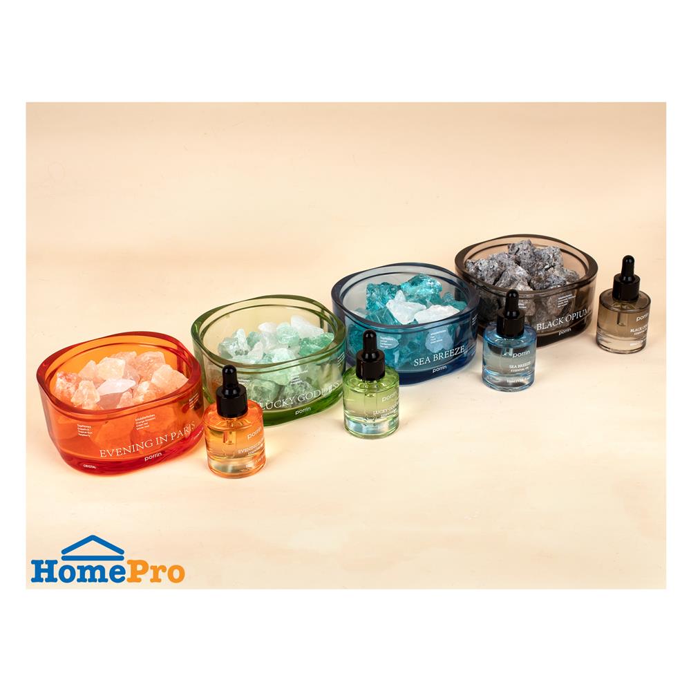 ชุดหินอโรม่าพร้อมน้ำหอม PORRIN 500 กรัม + 30 มล. EVENING IN PARIS